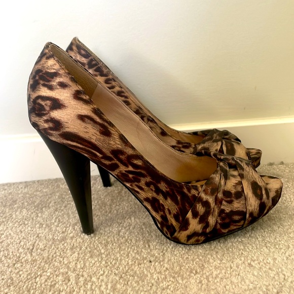 Aldo Animal Print High Heels - Sz 36/5.5 - Picture 3 of 6